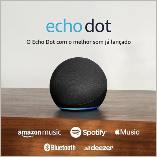 Echo Dot 5ª geração | O Echo Dot com o melhor som já lançado